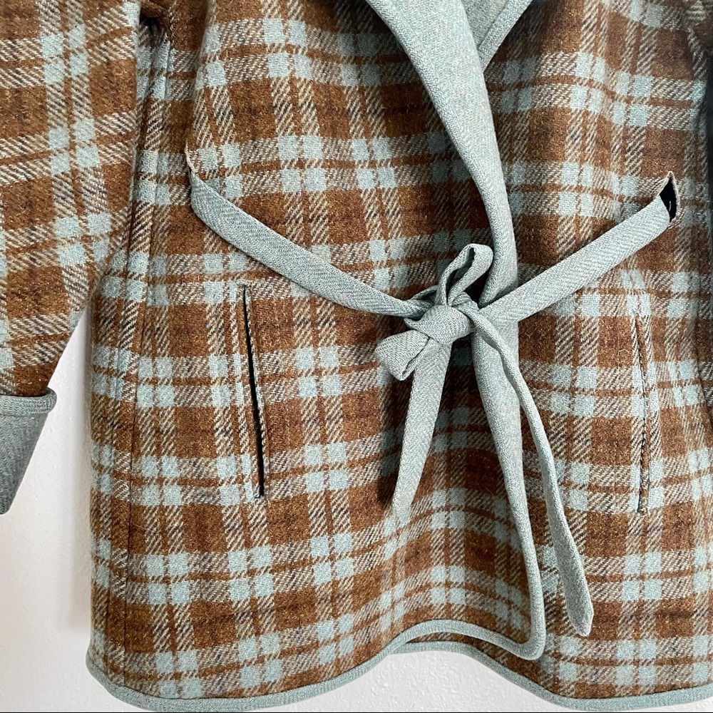 Rare Vintage Pendleton Plaid Wrap Reversible Belt… - image 3